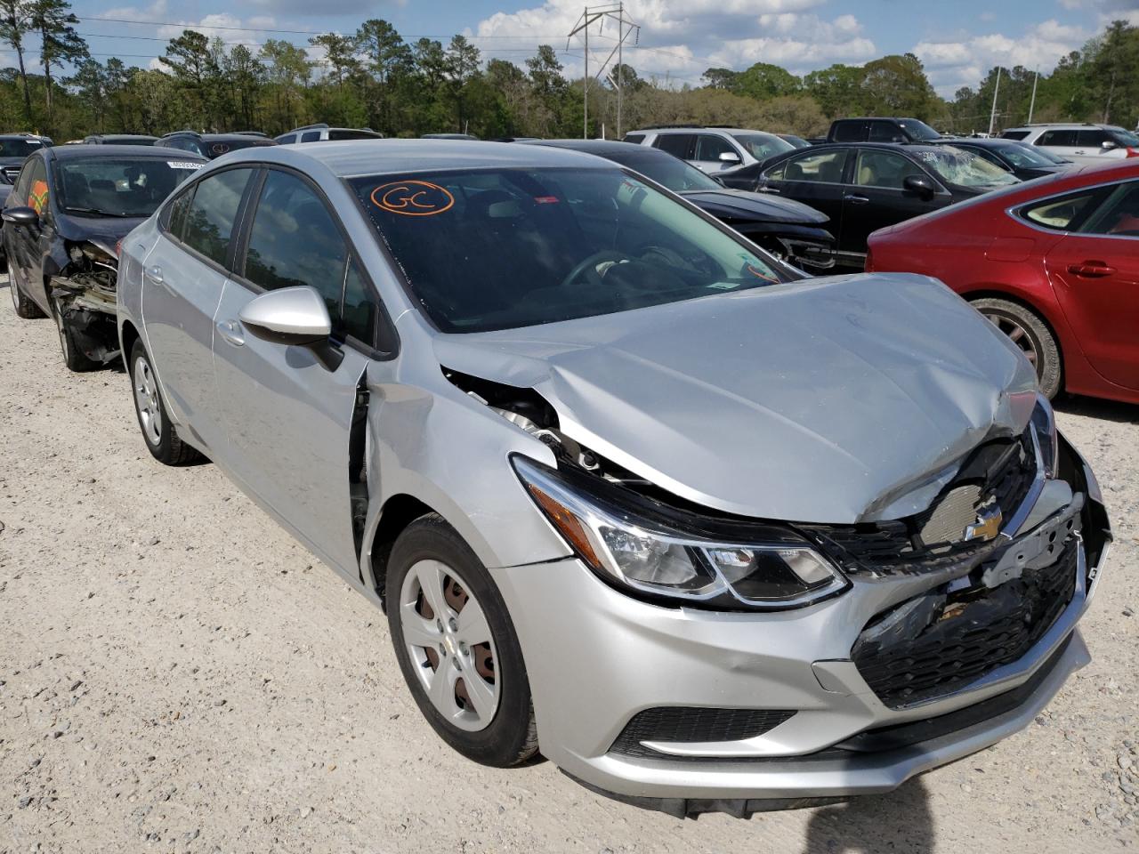 Photo 1 from auction – 2018 CHEVROLET CRUZE LS with VIN 1G1BC5SM2J7226359