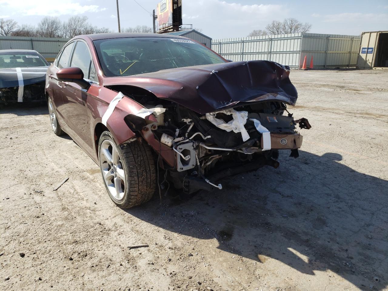 Photo 9 from auction – 2016 FORD FUSION S with VIN 3FA6P0G71GR366008