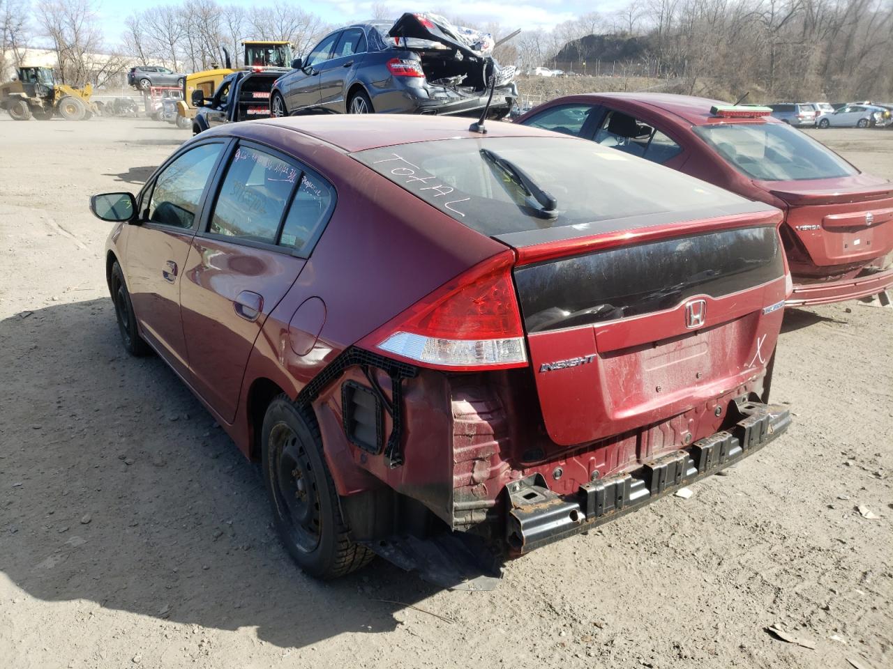 Photo 3 from auction – 2010 HONDA INSIGHT EX with VIN JHMZE2H71AS040498