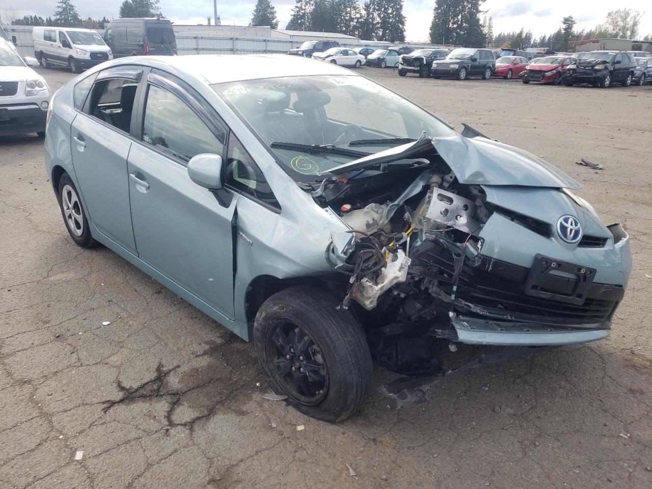 TOYOTA PRIUS 2014 with VIN JTDKN3DU0E1819925 - Photo from auction