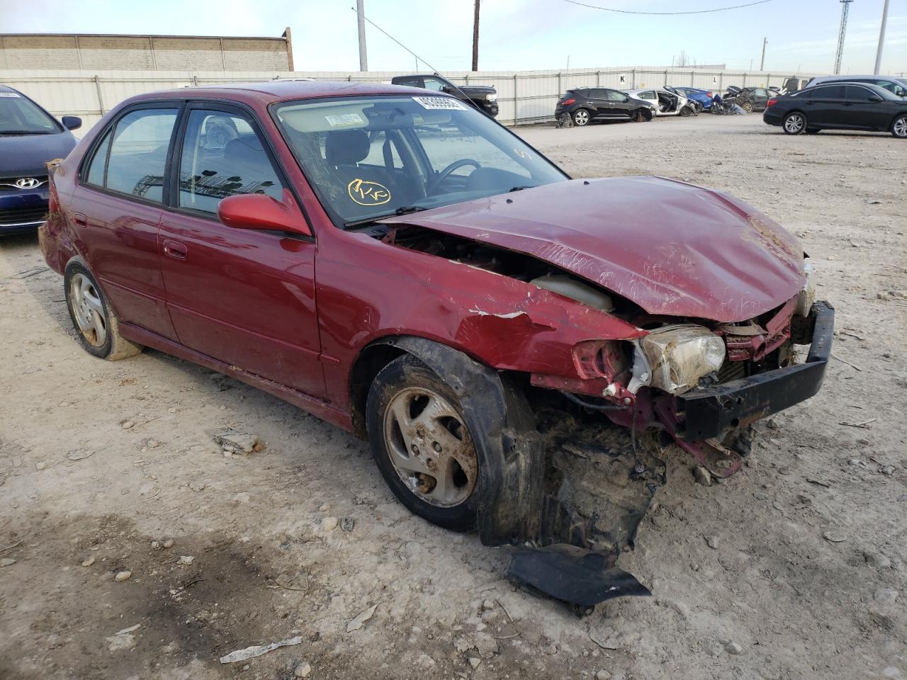 Photo 1 from auction – 2001 TOYOTA COROLLA CE with VIN 2T1BR12EX1C441347