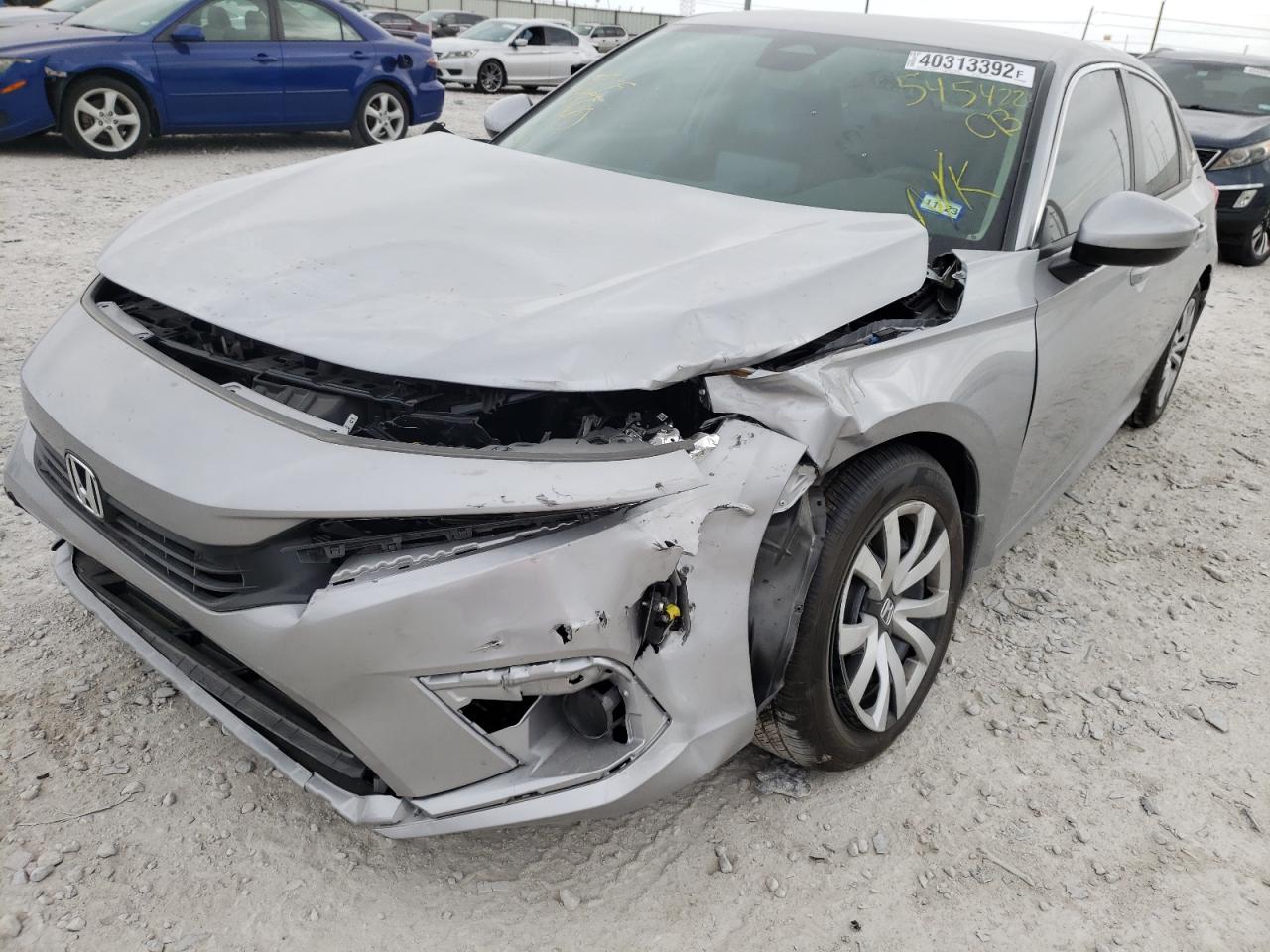Photo 9 from auction – 2022 HONDA CIVIC with VIN 2HGFE2F23NH545422