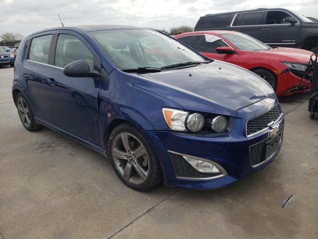 CHEVROLET SONIC RS 2014 with VIN 1G1JH6SB9E4102369 - Photo from auction