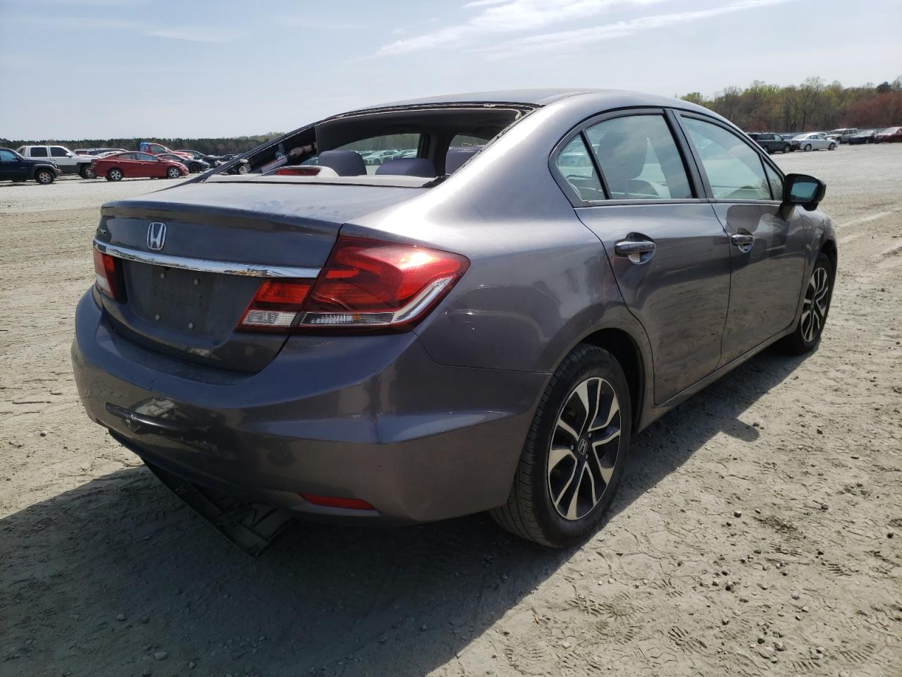 Photo 4 from auction – 2015 HONDA CIVIC EX with VIN 19XFB2F83FE001477