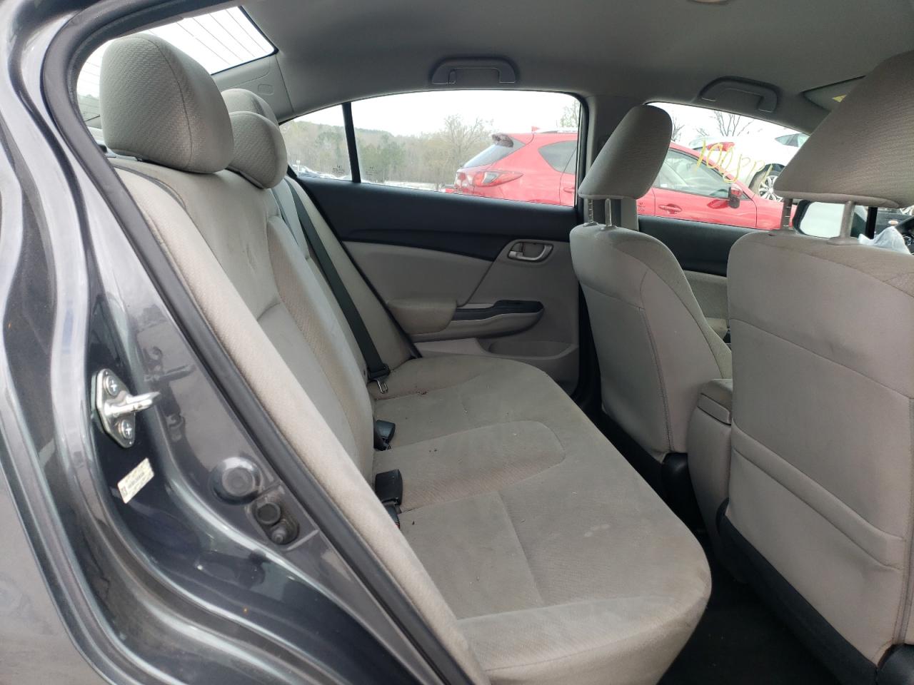 Photo 6 from auction – 2013 HONDA CIVIC LX with VIN 19XFB2F53DE081639