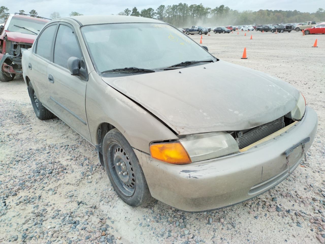 MAZDA PROTEGE DX 1998 with VIN JM1BC1410W0222166 - Photo from auction