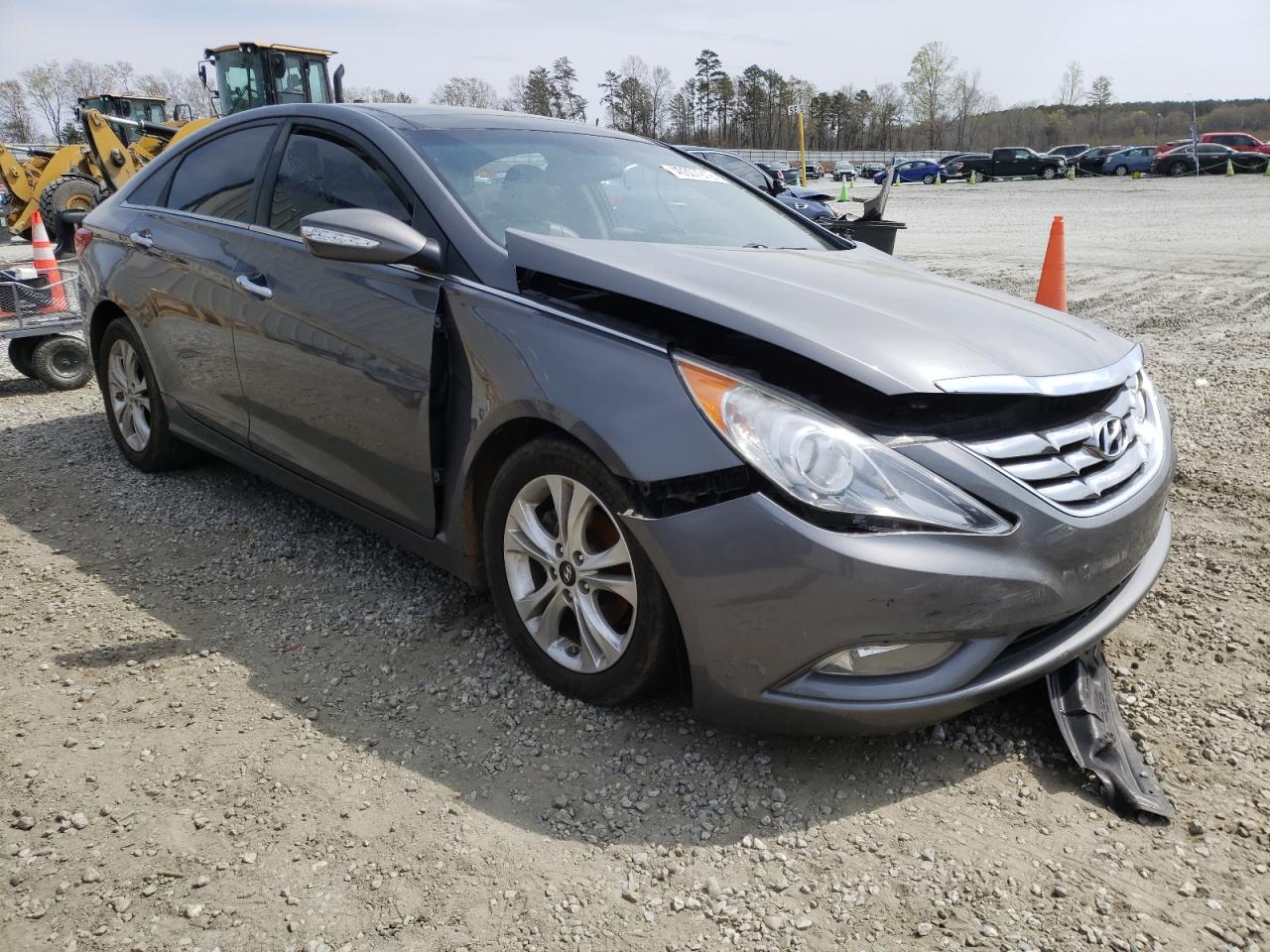 HYUNDAI SONATA SE 2012 with VIN 5NPEC4AC3CH483374 - Photo from auction