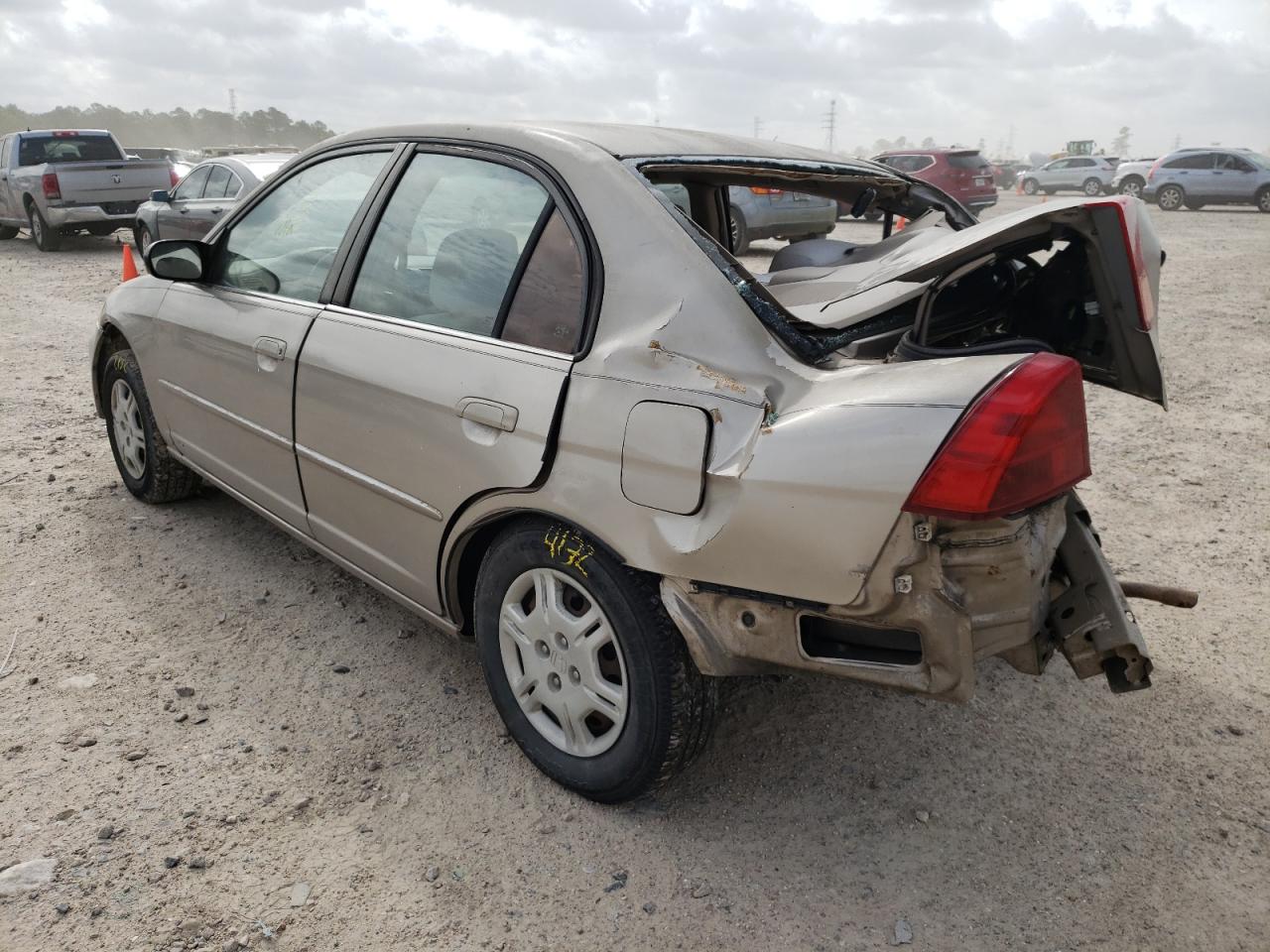 Photo 3 from auction – 2002 HONDA CIVIC with VIN 2HGES16582H544688