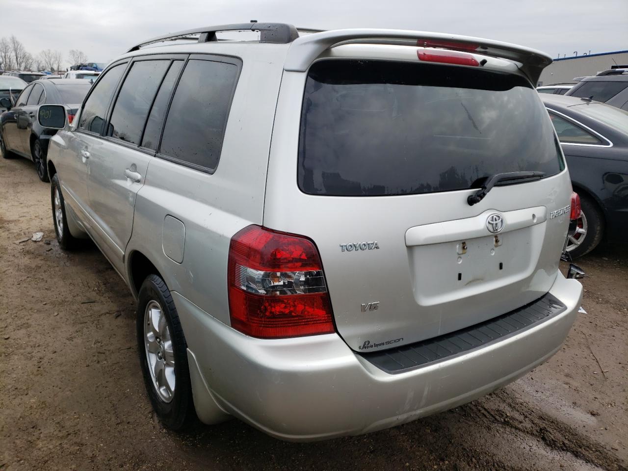 Photo 3 from auction – 2007 TOYOTA HIGHLANDER with VIN JTEGP21A670136717