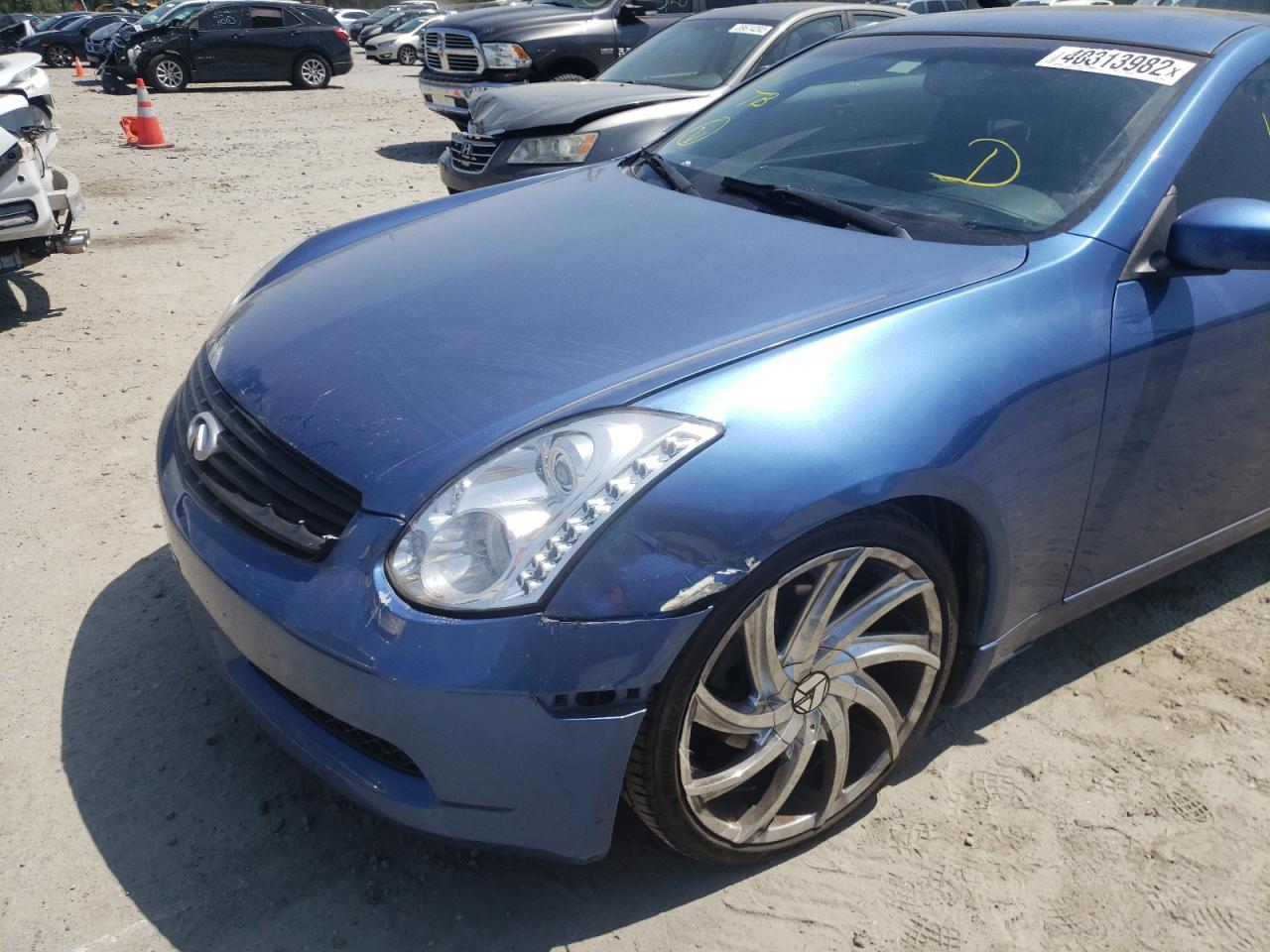 Photo 9 from auction – 2007 INFINITI G35 with VIN JNKCV54E77M904382