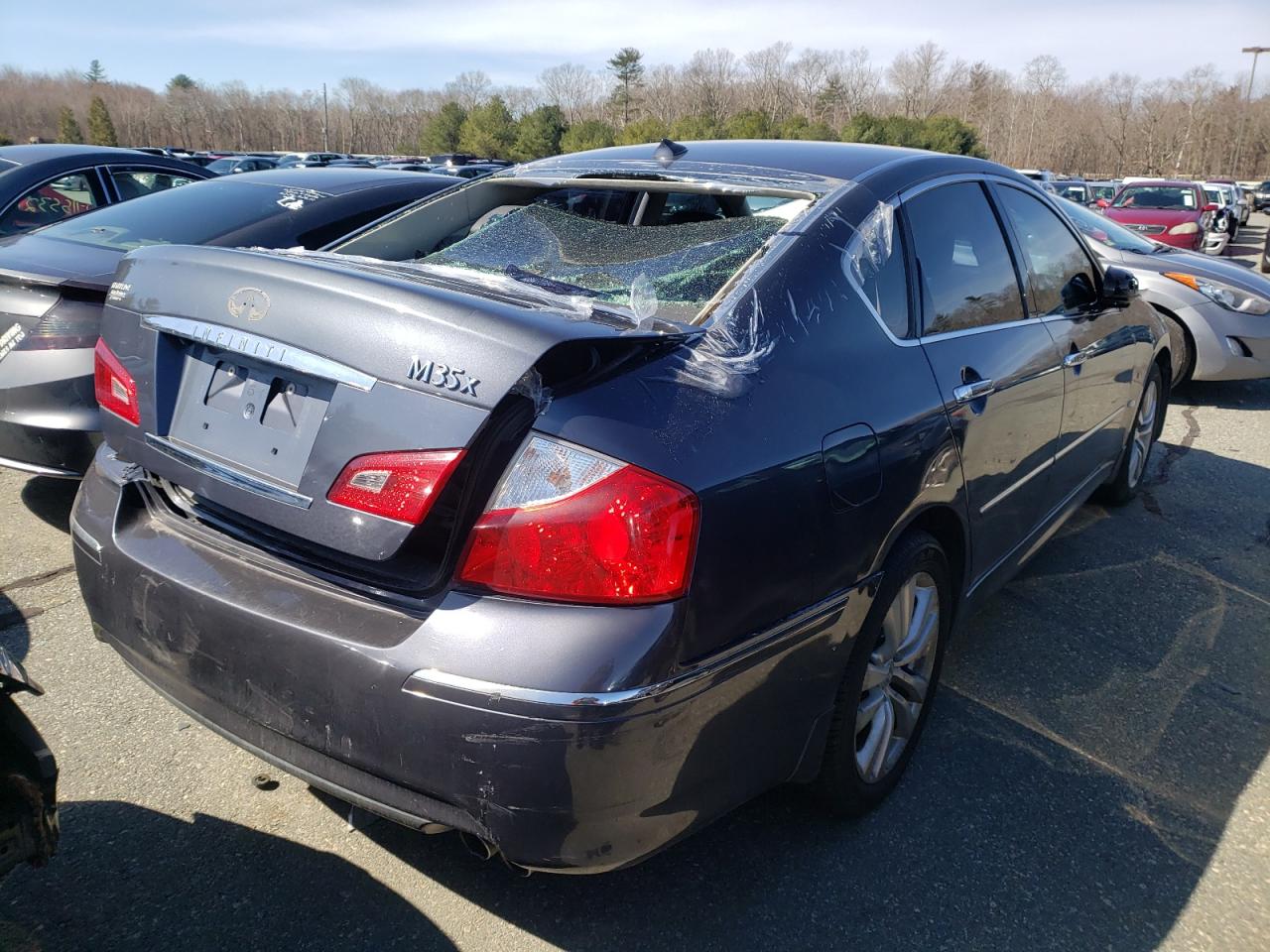 Photo 4 from auction – 2008 INFINITI M35 BASE with VIN JNKAY01F98M653154