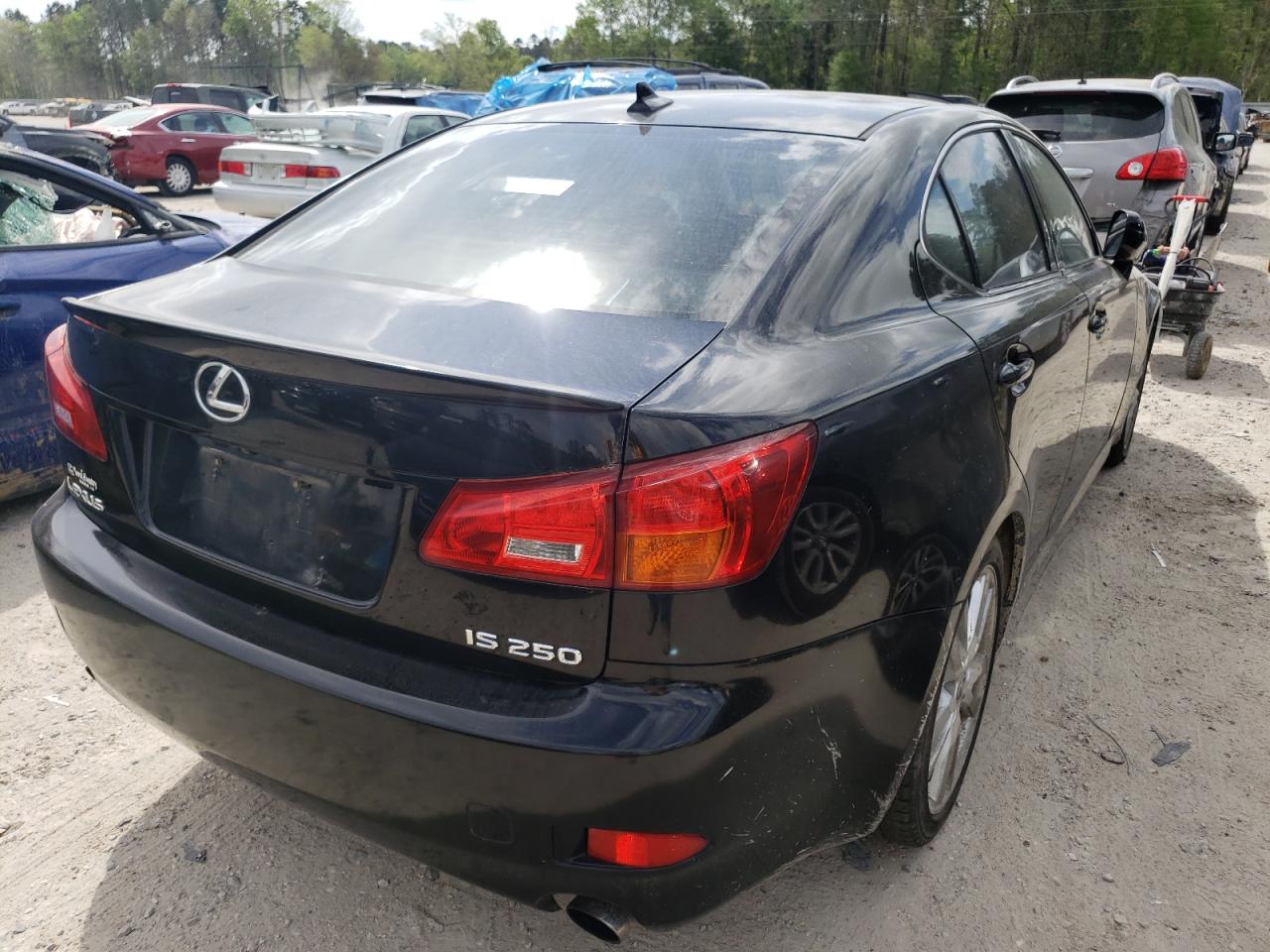Photo 4 from auction – 2007 LEXUS IS 250 with VIN JTHBK262X72037450