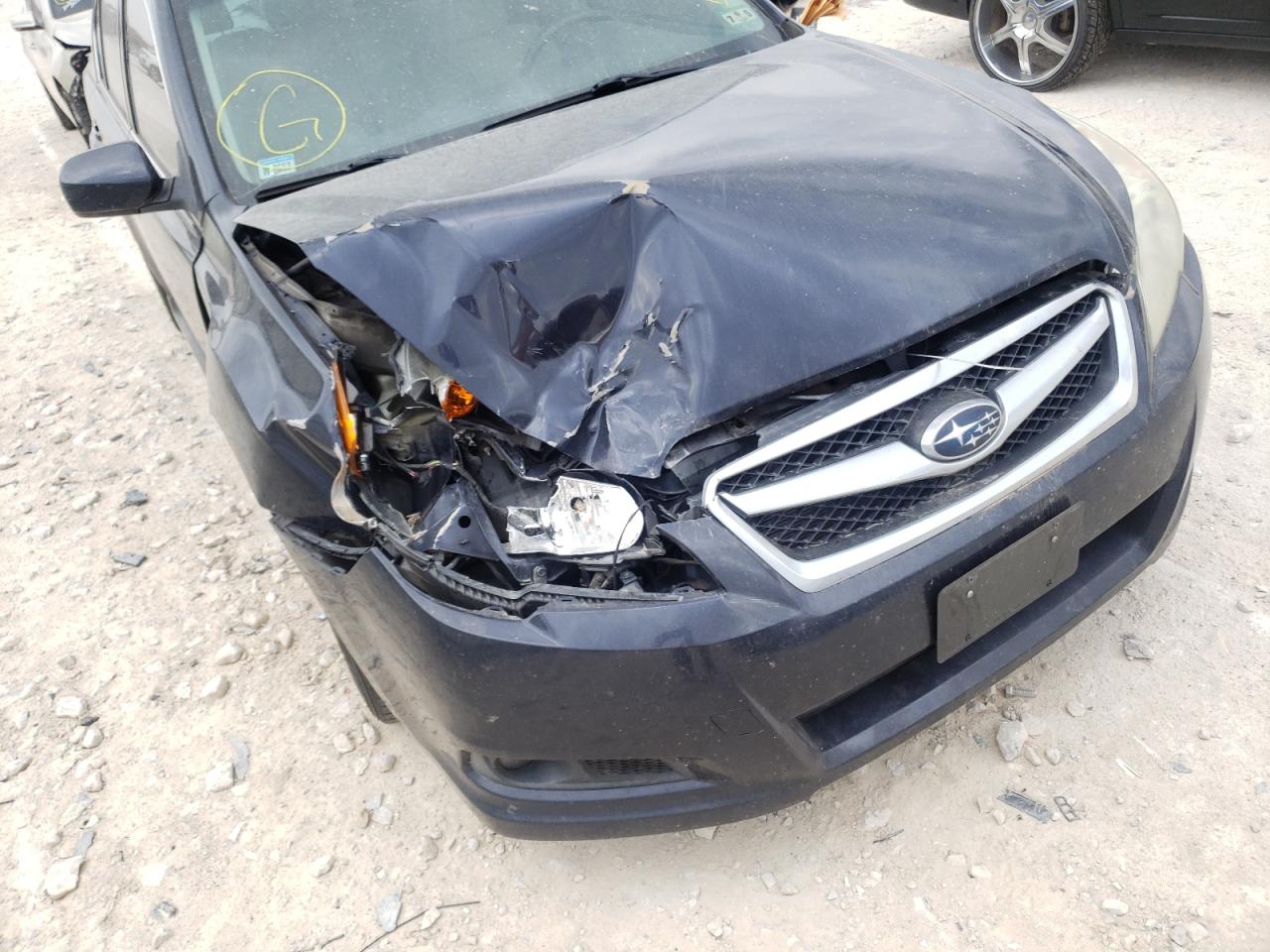 Photo 9 from auction – 2012 SUBARU LEGACY 2.5 with VIN 4S3BMCJ66C3009497
