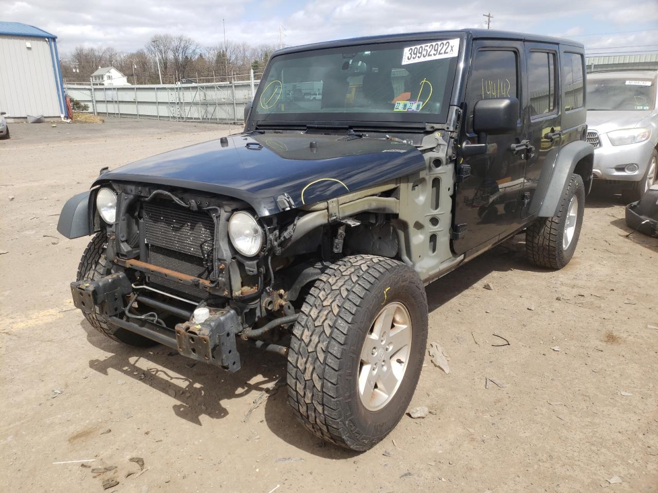 Photo 2 from auction – 2013 JEEP WRANGLER U with VIN 1C4HJWDG6DL654869