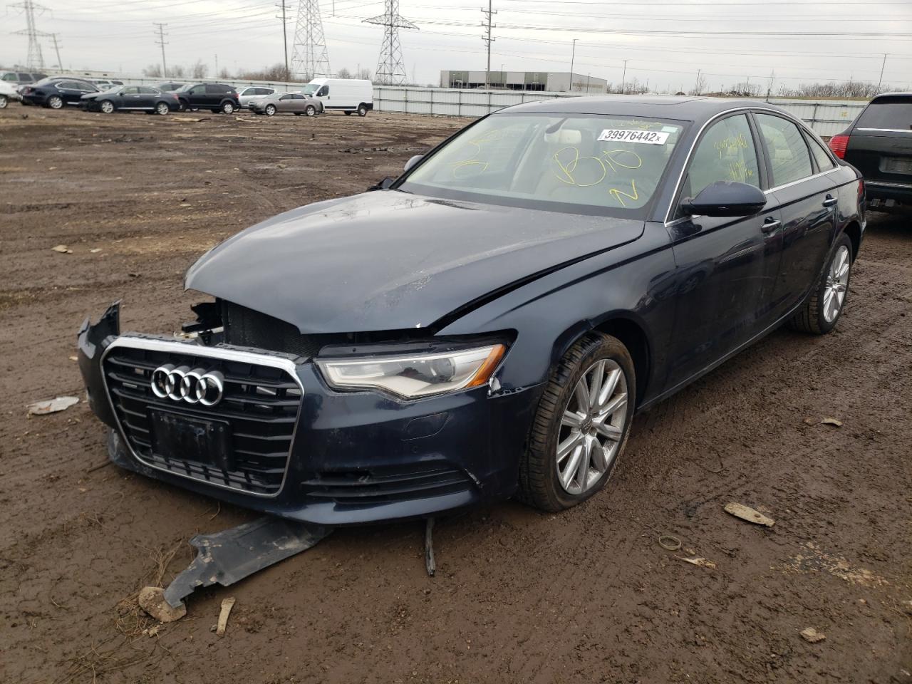 Photo 2 from auction – 2014 AUDI A6 PREMIUM with VIN WAUGFAFC4EN008145