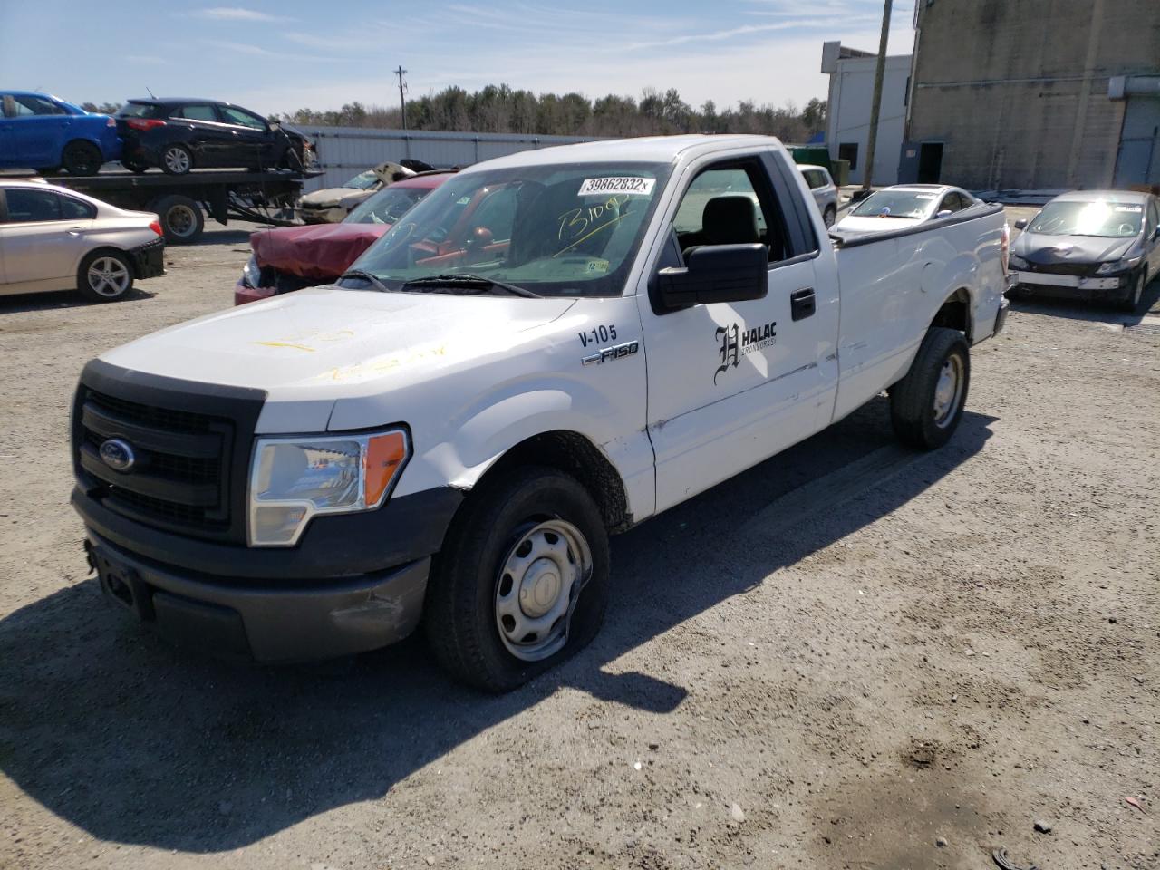 Photo 2 from auction – 2014 FORD F150 with VIN 1FTMF1CM2EKE94961