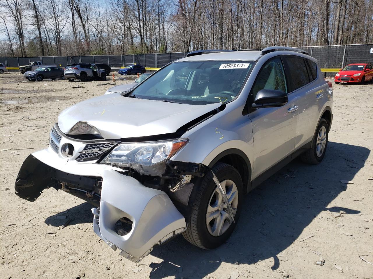 Photo 2 from auction – 2014 TOYOTA RAV4 LE with VIN 2T3ZFREV0EW079168