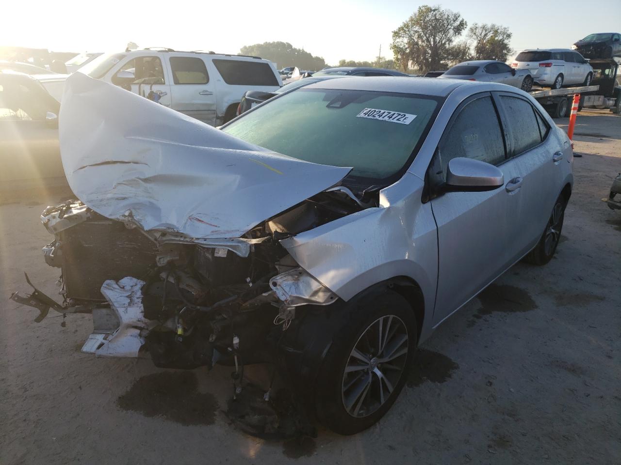 Photo 2 from auction – 2017 TOYOTA COROLLA L with VIN 5YFBURHE3HP709802