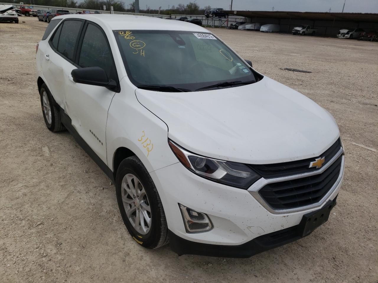 CHEVROLET EQUINOX LS 2020 with VIN 3GNAXHEV2LS661567 - Photo from auction