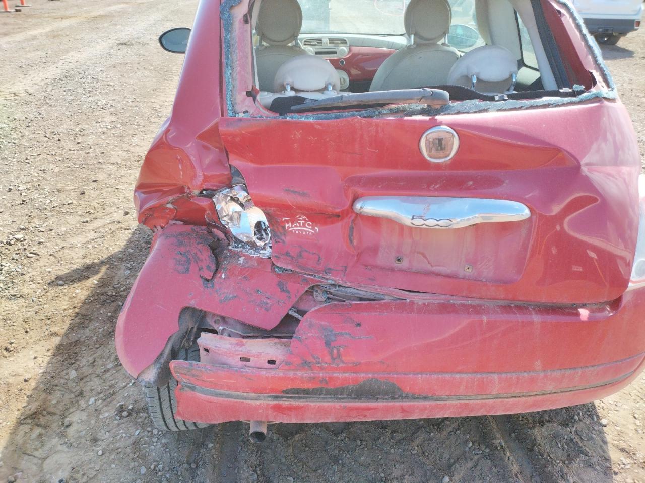 Photo 9 from auction – 2012 FIAT 500 POP with VIN 3C3CFFAR2CT131275