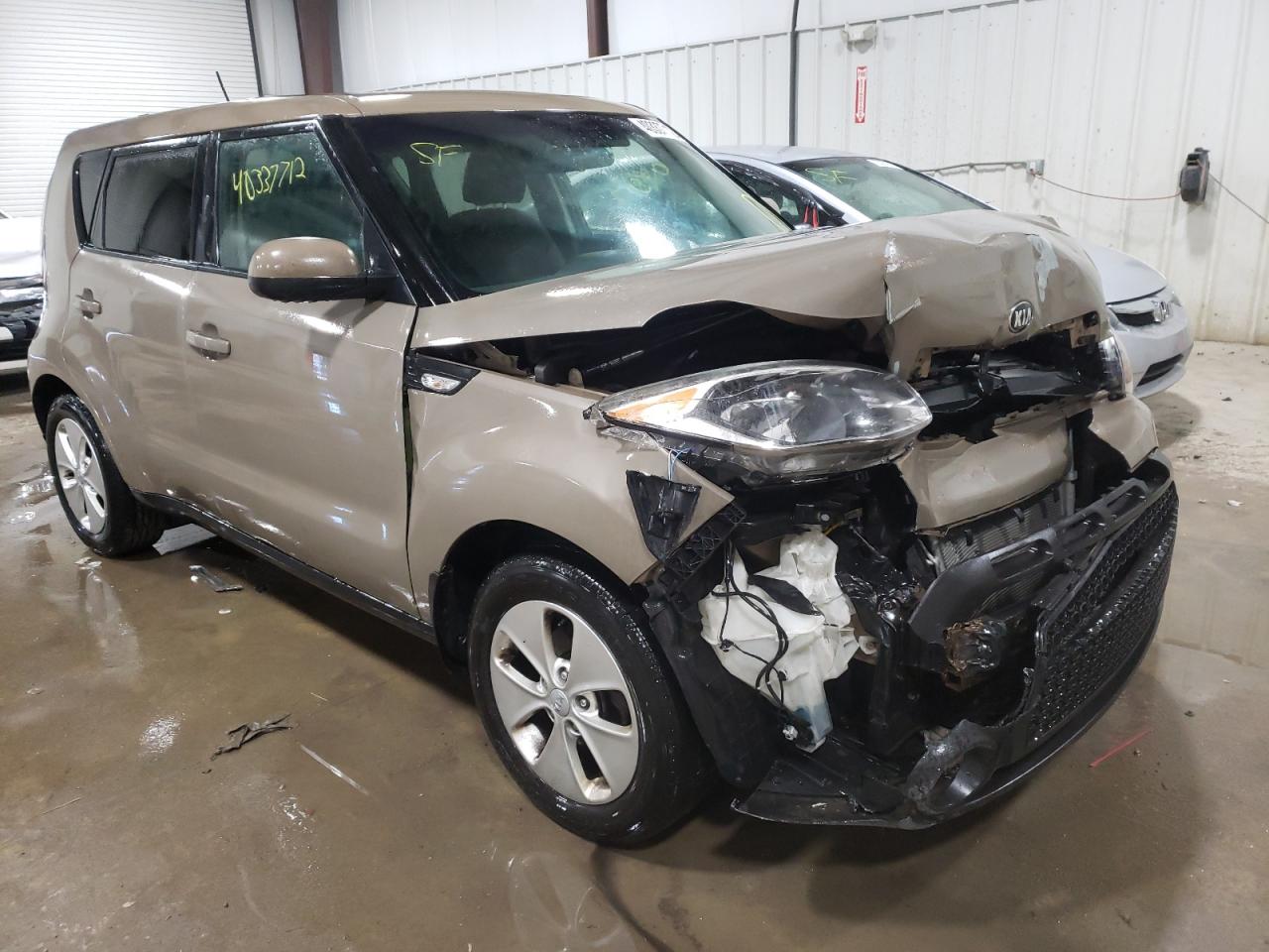 KIA SOUL 2014 with VIN KNDJN2A21E7021066 - Photo from auction