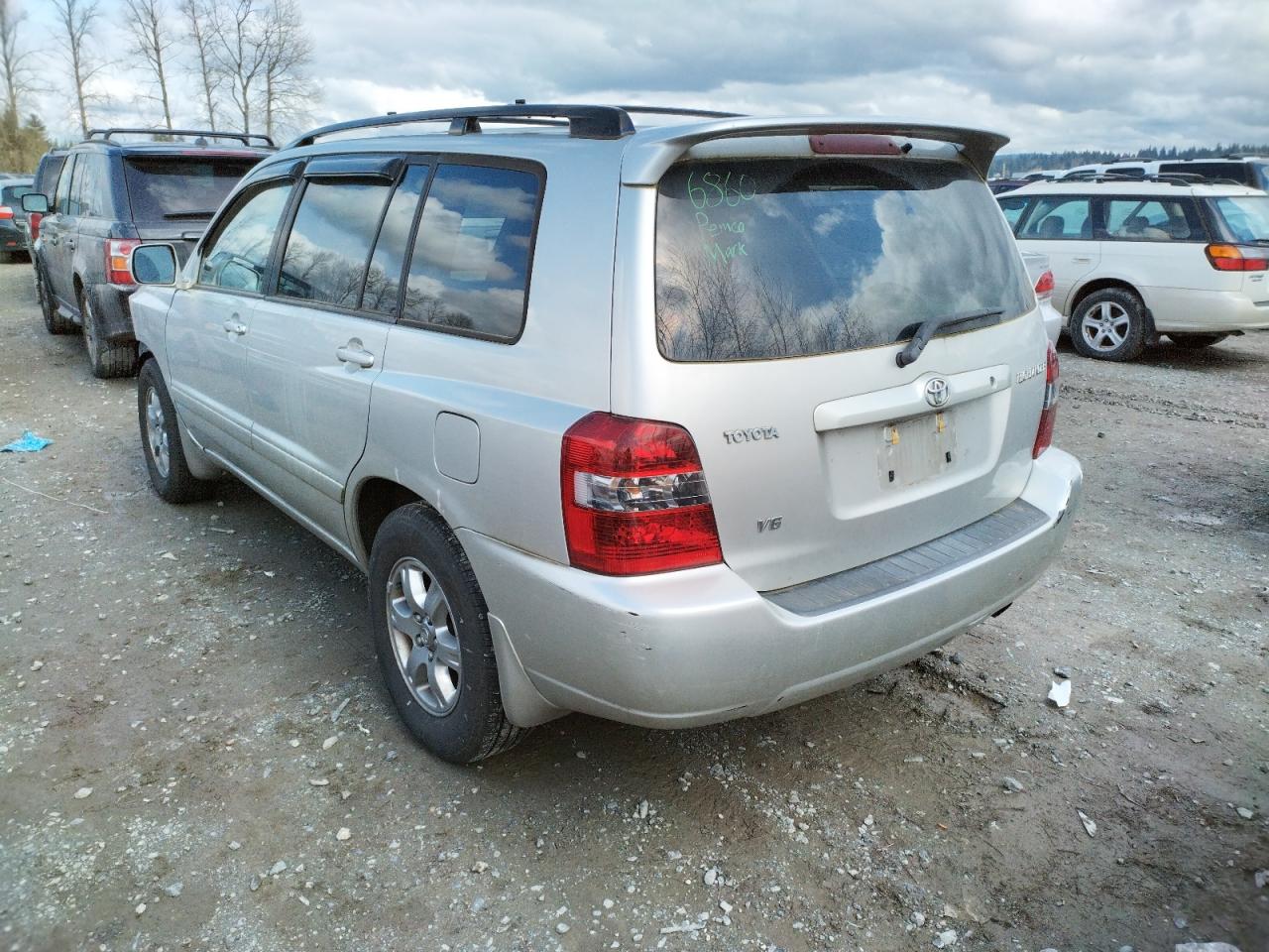 Photo 3 from auction – 2006 TOYOTA HIGHLANDER with VIN JTEDP21A060123222