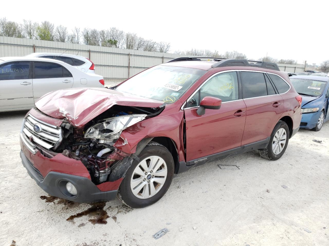Photo 2 from auction – 2017 SUBARU OUTBACK 2. with VIN 4S4BSACC7H3263350