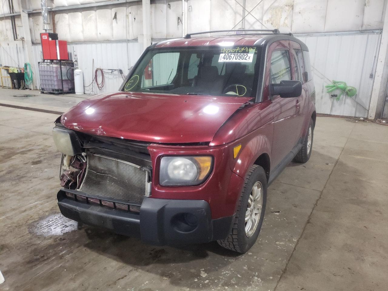 Photo 2 from auction – 2007 HONDA ELEMENT EX with VIN 5J6YH28717L009320