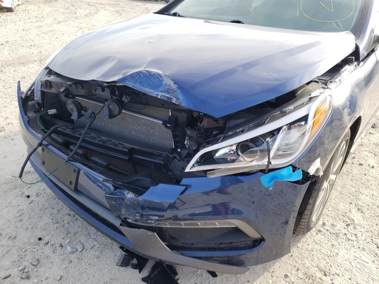 Photo 9 from auction – 2017 HYUNDAI SONATA SPO with VIN 5NPE34AF1HH545114