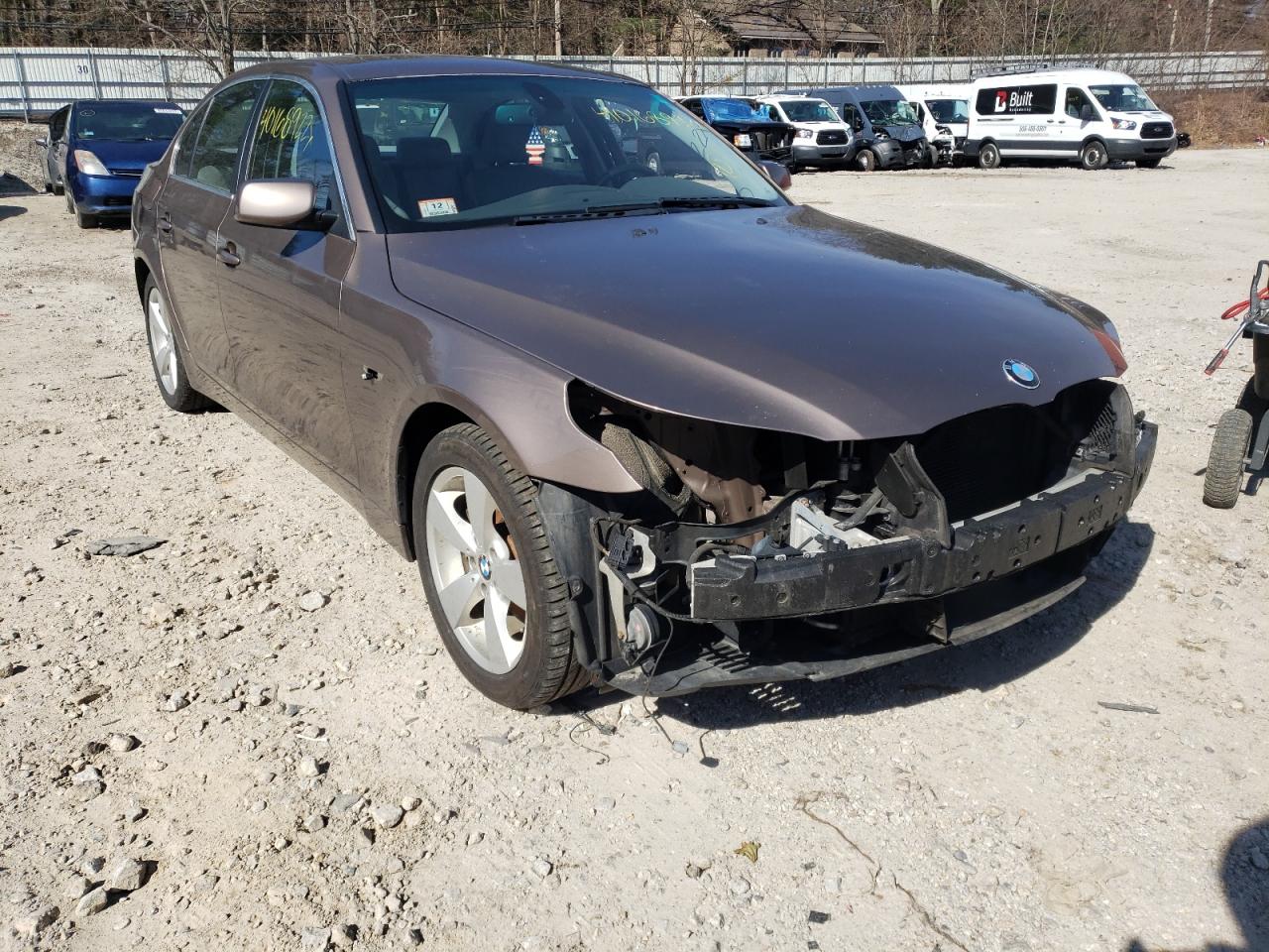 BMW 525 XI 2007 with VIN WBANF335X7CS41003 - Photo from auction