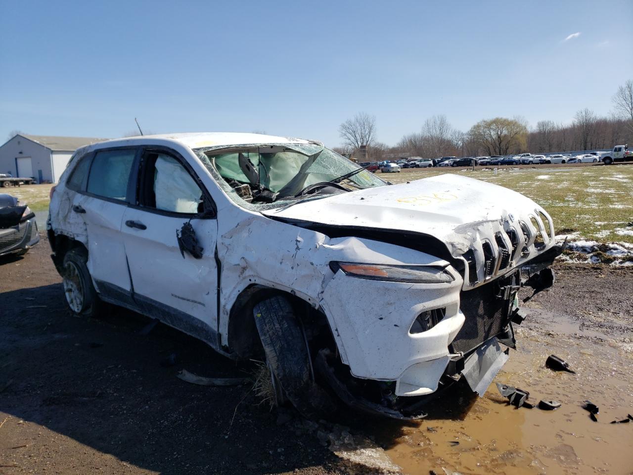 Photo 9 from auction – 2014 JEEP CHEROKEE S with VIN 1C4PJMABXEW317601