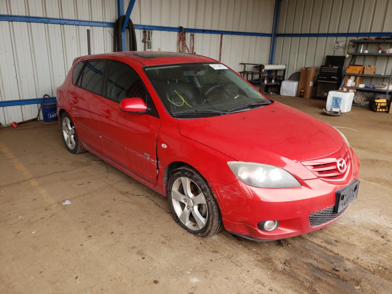 MAZDA 3 HATCHBAC 2006 with VIN JM1BK343161473806 - Photo from auction