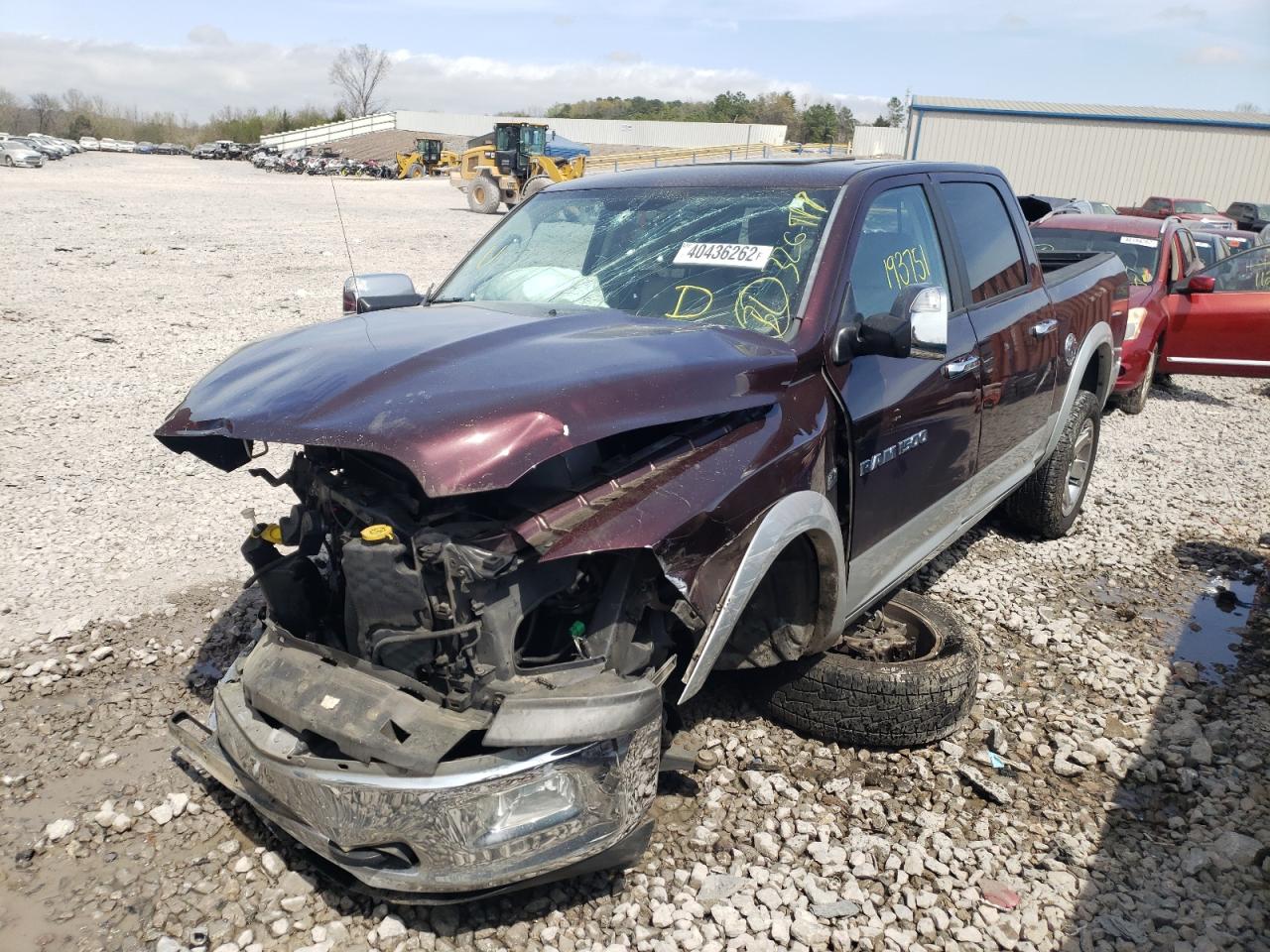 Photo 2 from auction – 2012 DODGE RAM 1500 L with VIN 1C6RD6NT5CS253915