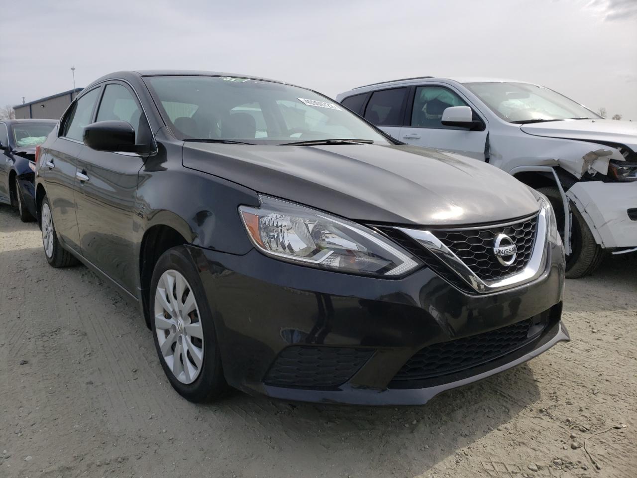 NISSAN SENTRA S 2019 with VIN 3N1AB7AP1KY303223 - Photo from auction