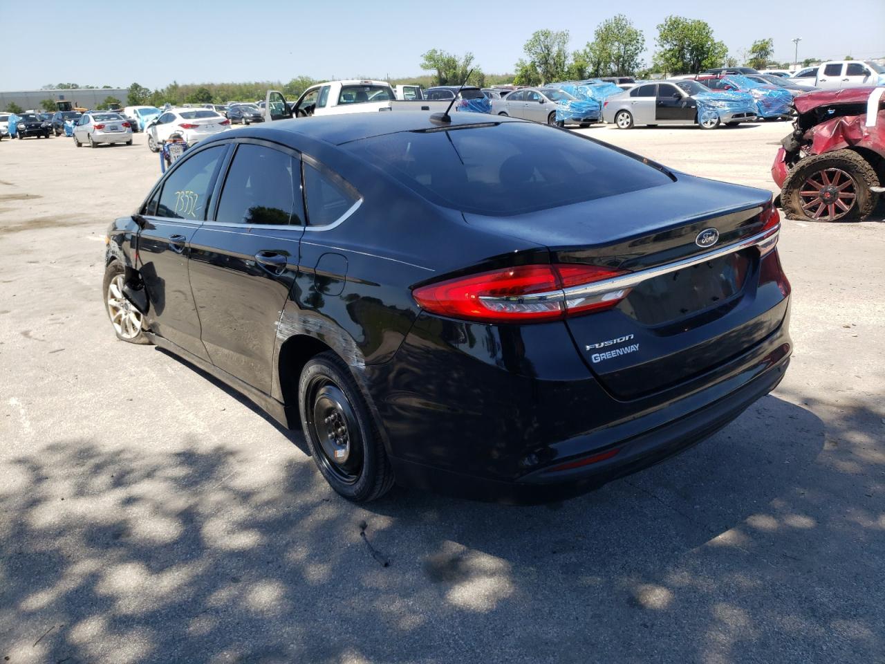 Photo 3 from auction – 2017 FORD FUSION S with VIN 3FA6P0G74HR332985