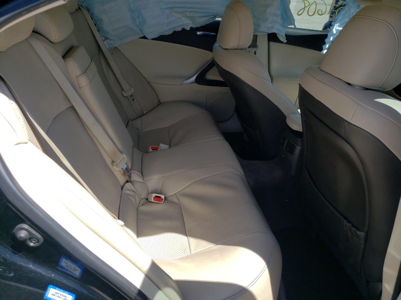 Photo 6 from auction – 2009 LEXUS IS 250 with VIN JTHBK262X92086571
