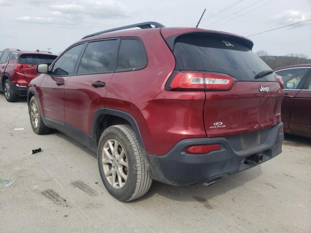 Photo 3 from auction – 2015 JEEP CHEROKEE S with VIN 1C4PJLAB2FW762409