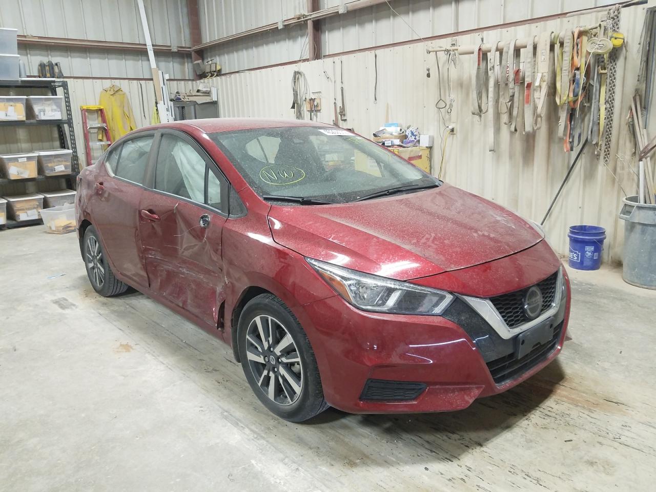 NISSAN VERSA SV 2020 with VIN 3N1CN8EV8LL891165 - Photo from auction