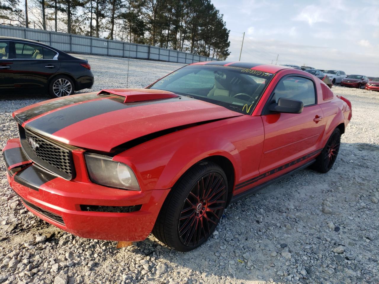 Photo 2 from auction – 2008 FORD MUSTANG with VIN 1ZVHT80N485208124
