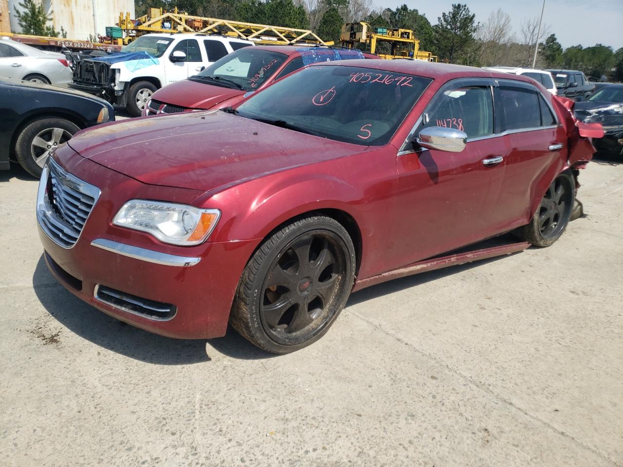 Photo 2 from auction – 2014 CHRYSLER 300 with VIN 2C3CCAAG1EH221006