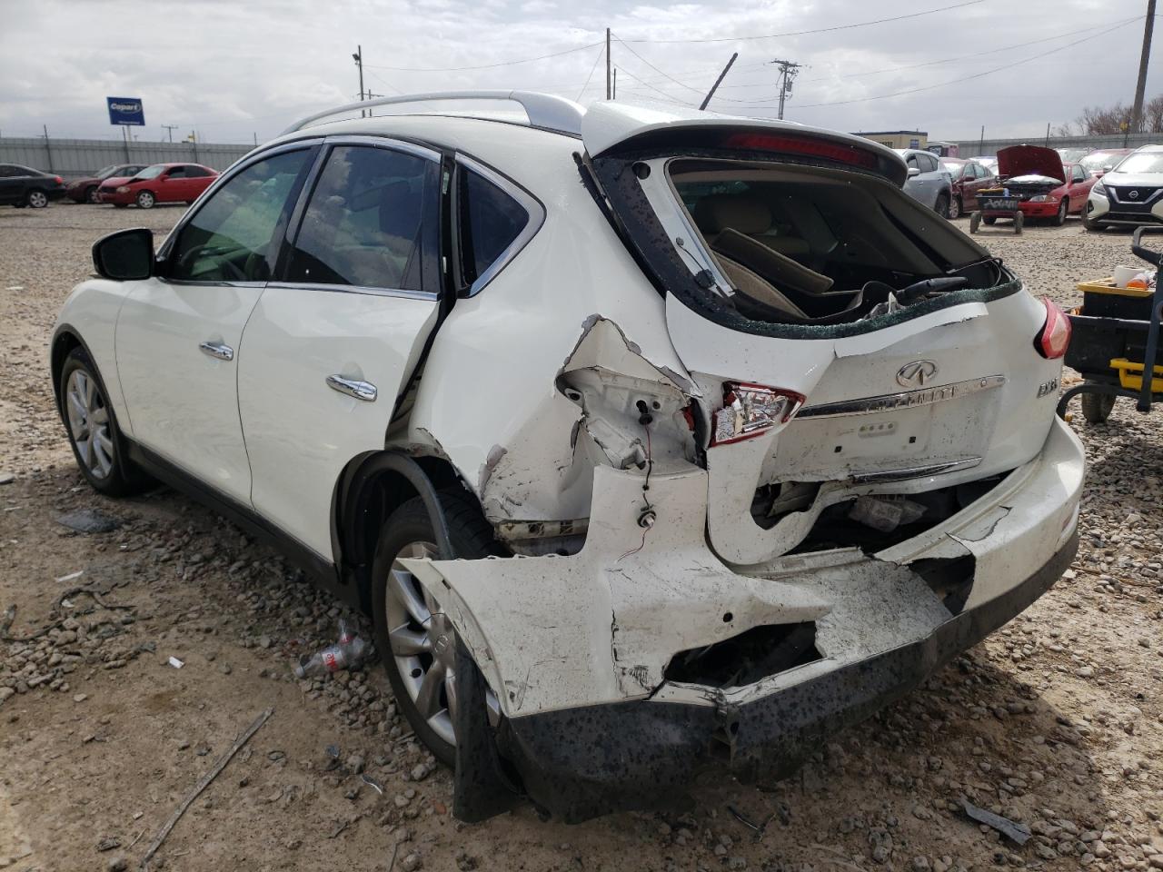 Photo 3 from auction – 2008 INFINITI EX35 BASE with VIN JNKAJ09F78M357106