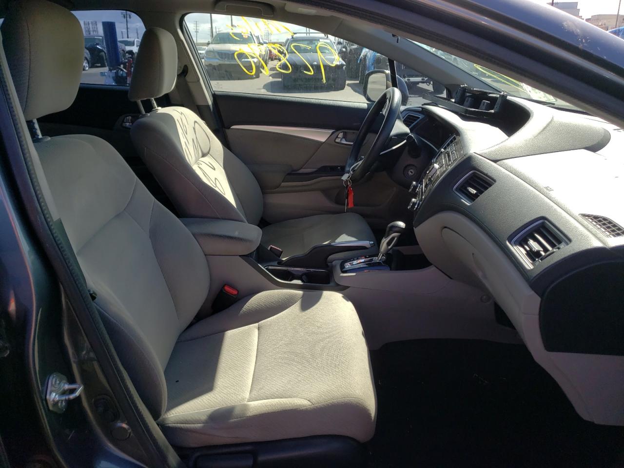 Photo 5 from auction – 2013 HONDA CIVIC EX with VIN 19XFB2F87DE202666