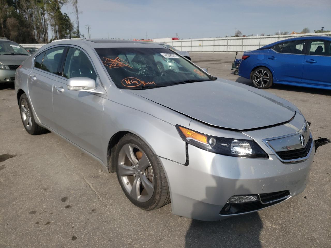 ACURA TL 2012 with VIN 19UUA8F74CA013982 - Photo from auction