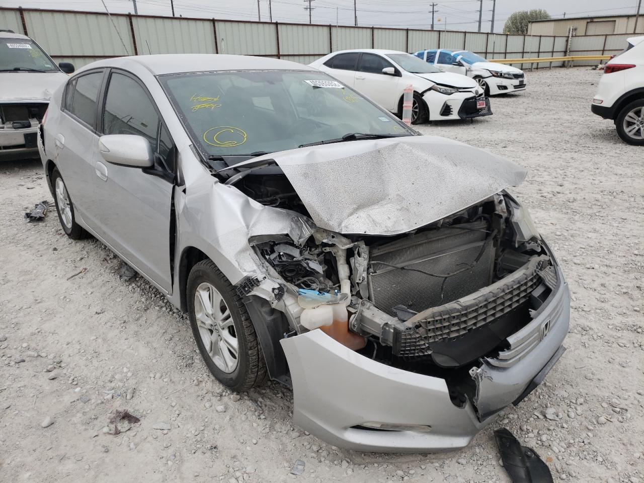 HONDA INSIGHT EX 2010 with VIN JHMZE2H76AS008257 - Photo from auction