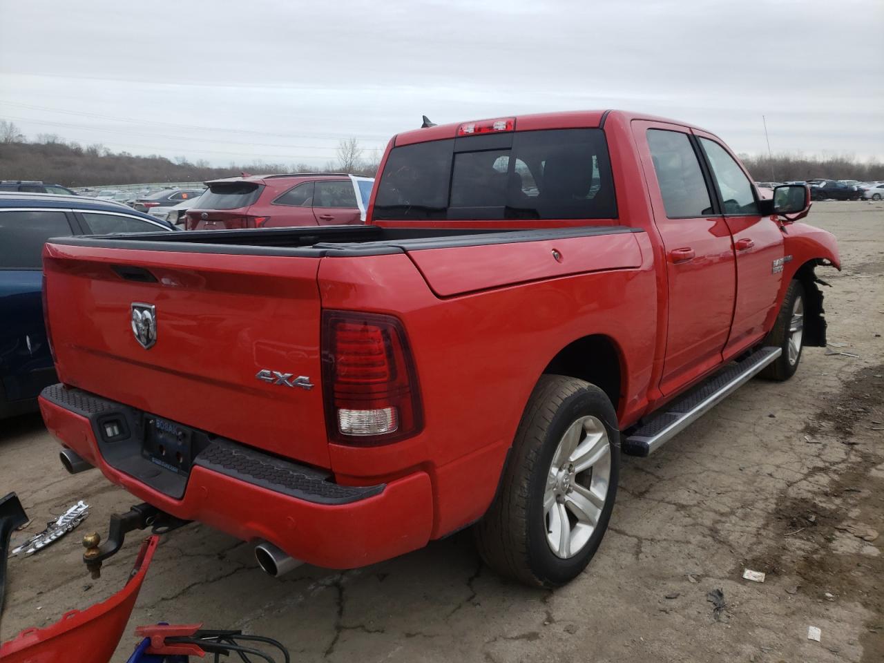 Photo 4 from auction – 2016 RAM 1500 SPORT with VIN 1C6RR7MT3GS418763