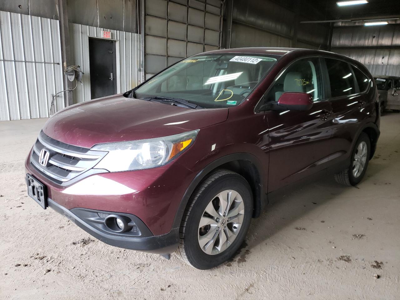 Photo 2 from auction – 2014 HONDA CR-V EX with VIN 5J6RM4H59EL110497