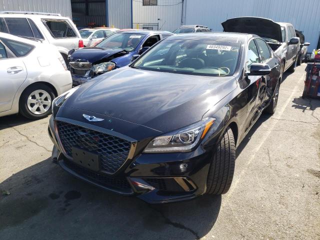 Photo 2 from auction – 2019 GENESIS G80 BASE with VIN KMTFN4JE8KU326851