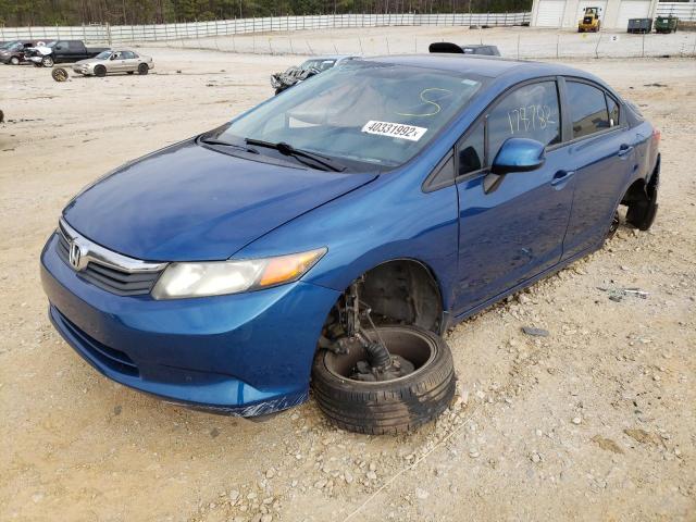 Foto 2 de la subasta – 2012 HONDA CIVIC LX con VIN 19XFB2F57CE075003