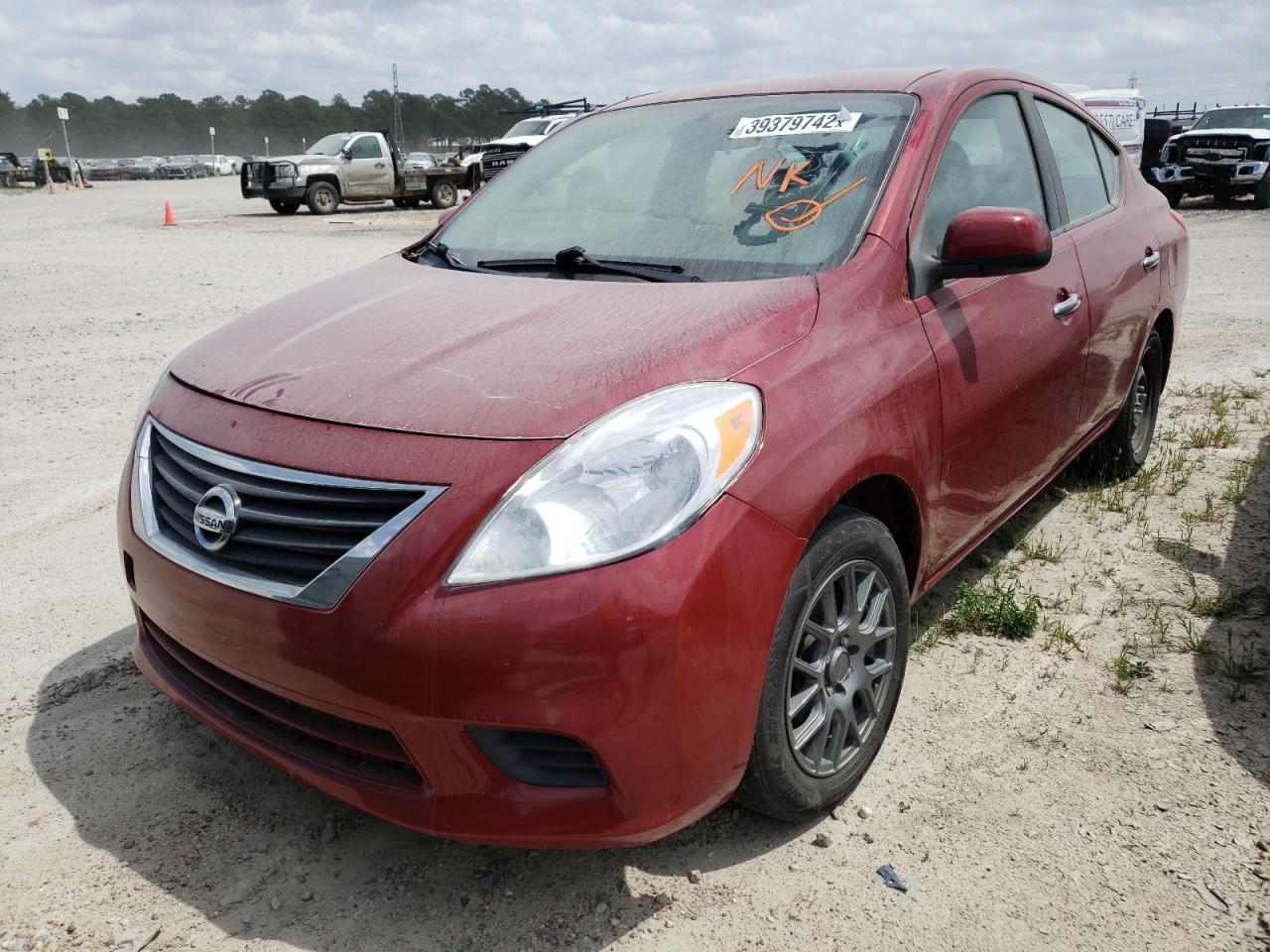 Photo 2 from auction – 2012 NISSAN VERSA S with VIN 3N1CN7AP3CL858866