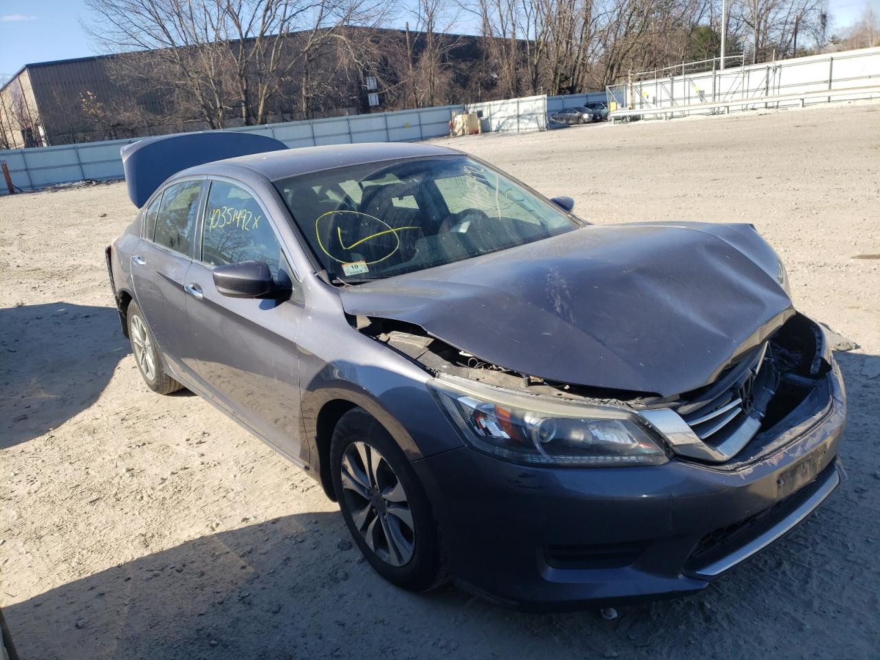 HONDA ACCORD LX 2014 with VIN 1HGCR2F37EA166549 - Photo from auction